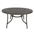 Conjunto Mesa Redonda 150cm Com Giratória Central Porto Rico