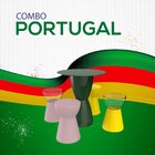 Conjunto Mesa Redonda 60cm Com 4 Bancos Portugal Im In Home V