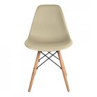 Conjunto Mesa Redonda 90cm Tampo Em Mdf 4 Cadeiras Pp Base Ma