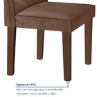 Conjunto Mesa Redonda Com 4 Cadeiras Tampo Mdf Barcelona Yesc
