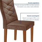Conjunto Mesa Redonda Com Vidro E 6 Cadeiras Tampo 120cmx120c