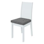 Conjunto Mesa Retangular 120cm 4 Cadeiras Athenas Móveis Lopa