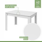 Conjunto Mesa Retangular 120cm 4 Cadeiras Athenas Móveis Lopa