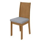 Conjunto Mesa Retangular 4 Cadeiras 120cm Athenas Móveis Lopa