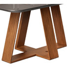 Conjunto Mesa Retangular Celeste Com 6 Cadeiras Júlia Dj Móve