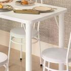 Conjunto Mesa Retangular Com 04 Cadeiras Roma 900 Bona Vita