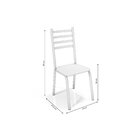 Conjunto Mesa Retangular De Vidro E 6 Cadeiras Kappesberg Cro