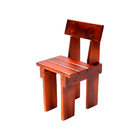 Conjunto Mesa Rústica 2m 2 Bancos E 2 Cadeiras Madeira Maciça