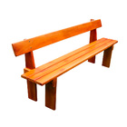 Conjunto Mesa Rústica 2m 2 Bancos E 2 Cadeiras Madeira Maciça