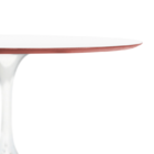 Conjunto Mesa Saarinen Branca 120cm E 5 Cadeiras Leda Fendi