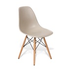 Conjunto Mesa Saarinen Preta 120cm E 5 Cadeiras Eames Fendi