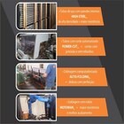 Conjunto Mesa Tampo Bp Tok E 4 Cadeiras Luna Ciplafe