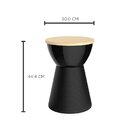 Conjunto Mesa Tampo De Pinus E 3 Banquetas Fit