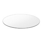 Conjunto Mesa Tampo De Vidro Incolor 0,90m Redondo 4 Cadeiras