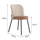 Conjunto Mesa Tampo Marmorizado Vidro Com 6 Cadeiras Love Ibi