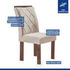 Conjunto Mesa Tampo Redondo Plus Vidro Kansas 100cm 4 Cadeira