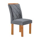 Conjunto Mesa Tampo Smart Plus Vidro Kyra 170cmx90cm 6 Cadeir