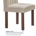 Conjunto Mesa Tampo Smart Plus Vidro Kyra 170cmx90cm 6 Cadeir