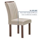 Conjunto Mesa Tampo Smart Plus Vidro Kyra 170cmx90cm 6 Cadeir