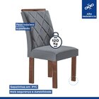 Conjunto Mesa Tampo Smart Plus Vidro Kyra 170cmx90cm 6 Cadeir