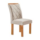 Conjunto Mesa Tampo Smart Plus Vidro Kyra 170cmx90cm 6 Cadeir