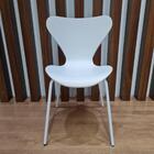 Conjunto Mesa Urca Branca Industrial 110cm C/ 04 Cadeiras Jac