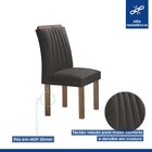 Conjunto Mesa Zara 170cm Com 6 Cadeiras Arizona Tampo Smart P