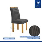 Conjunto Mesa Zara 170cm Com 6 Cadeiras Arizona Tampo Smart P