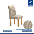 Conjunto Mesa Zara 170cm Com 6 Cadeiras Arizona Tampo Smart P