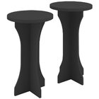 Conjunto Mesas Apoio Lateral Luck - Preto