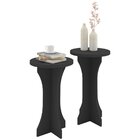 Conjunto Mesas Apoio Lateral Luck - Preto