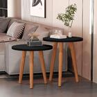 Conjunto Mesas Auxiliar Altamura Preto