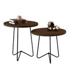 Conjunto Mesas De Apoio Valença Canela