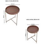 Conjunto Mesas Décor Centro 700 E 600 Laterais 560 E 470