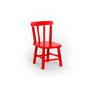 Conjunto Mesinha Infantil Branca Com 3 Cadeiras Kids Vermelho