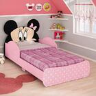 Conjunto Mini Cama Infanil Napoli Rosa E Vermelho Com Colchão