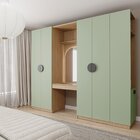 Conjunto Modulado 4 Peças Cabideiro, Penteadeira, Nichos E Sa