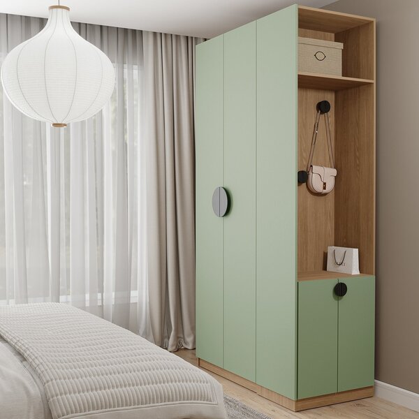 Conjunto Modulado Joy 2 Peças Nicho Com 2 Gavetas E Sapateira