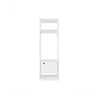 Conjunto Módulo Titan Com Porta Branco Velluto Móveis Leão