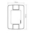 Conjunto Montado Aria 4x2 2 Tomadas Nbr 14136 20a 250v Tramon