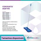 Conjunto Mop Pó Profi 120cm Eletrostático Com Cabo Starclean