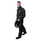 Conjunto Motoqueiro Combate Com Gola Pvc Preto - Pioneira, Ta