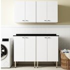 Conjunto Multiuso 4 Peças 8 Portas Para Cozinha Área Gourmet