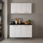 Conjunto Multiuso 4 Peças 8 Portas Para Cozinha Área Gourmet