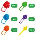 Conjunto Multiúso De Tigelas Acopláveis E Medidores 10 peças