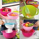 Conjunto Multiúso De Tigelas Acopláveis E Medidores 10 peças