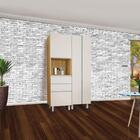 Conjunto Multiuso Paneleiro Para Cozinha San Diego 4 Portas E