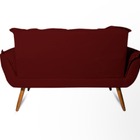 Conjunto Namoradeira Decorativa E Poltronas Opala Pés Palito