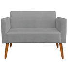 Conjunto Namoradeira E 2 Poltronas Decorativas Isabella Pés P