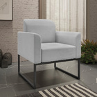 Conjunto Namoradeira E Poltrona Decorativa Isabella Base Indu